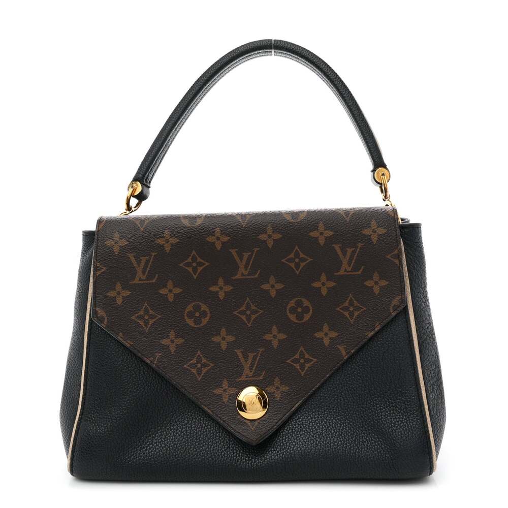 Louis Vuitton Grained Calfskin Double V #301006L18B